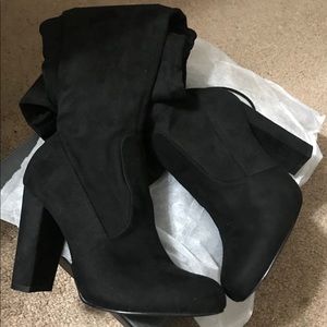 Olivia Jaymes Thigh High Heeled Boots